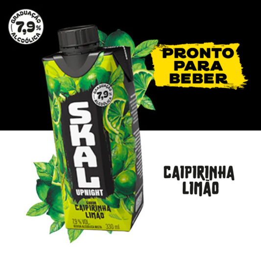 Skal Up Night - Caipirinha Limão (12 unidades)
