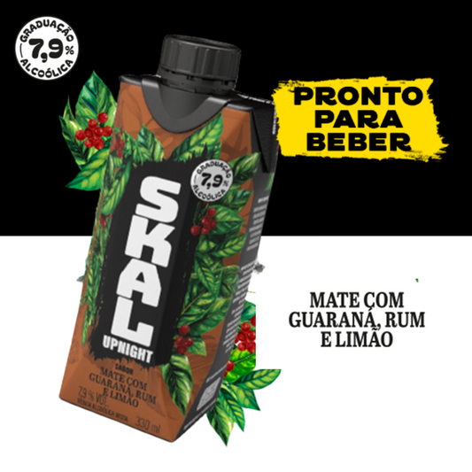 Skal Up Night - Mate com Rum (12 unidades)
