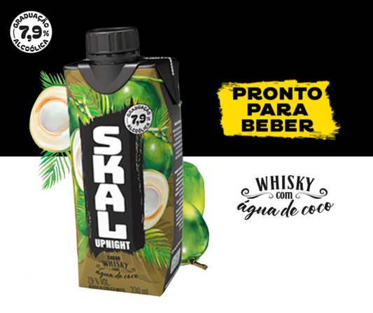 Skal Up Night - Coco e Whisky (12 unidades)