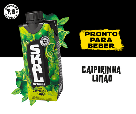 Skal Up Night  - Caipirinha Limão (12 unidades)